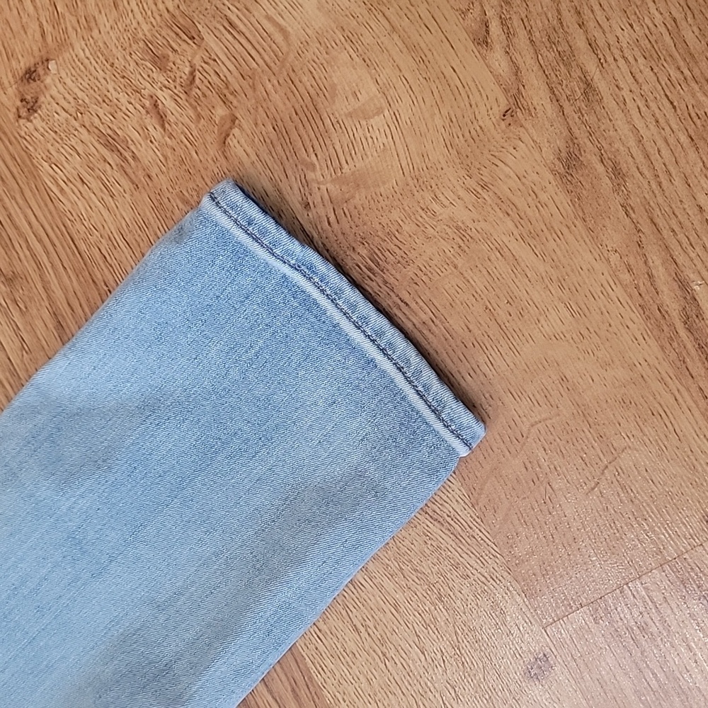 Express Light Blue Slim Super High Rise Jeans Size 6 - Picture 10 of 10